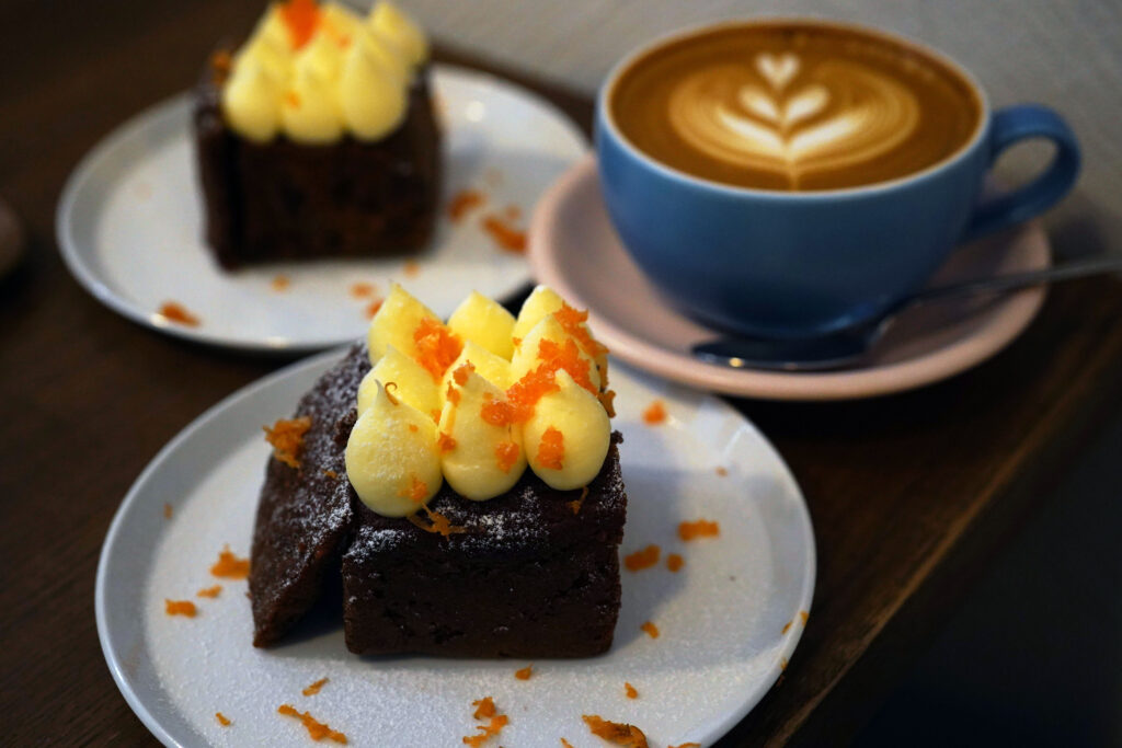 画像：よっしー@関西グルメ　キャロットケーキ