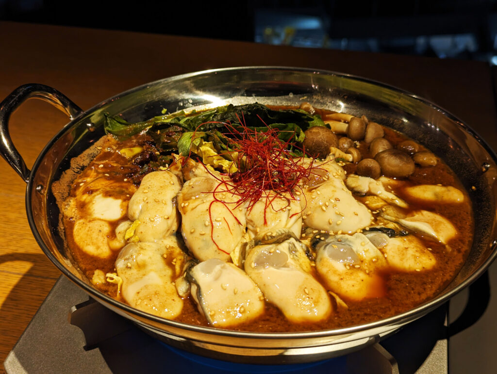 画像：よっしー＠関西グルメ　牡蠣鍋