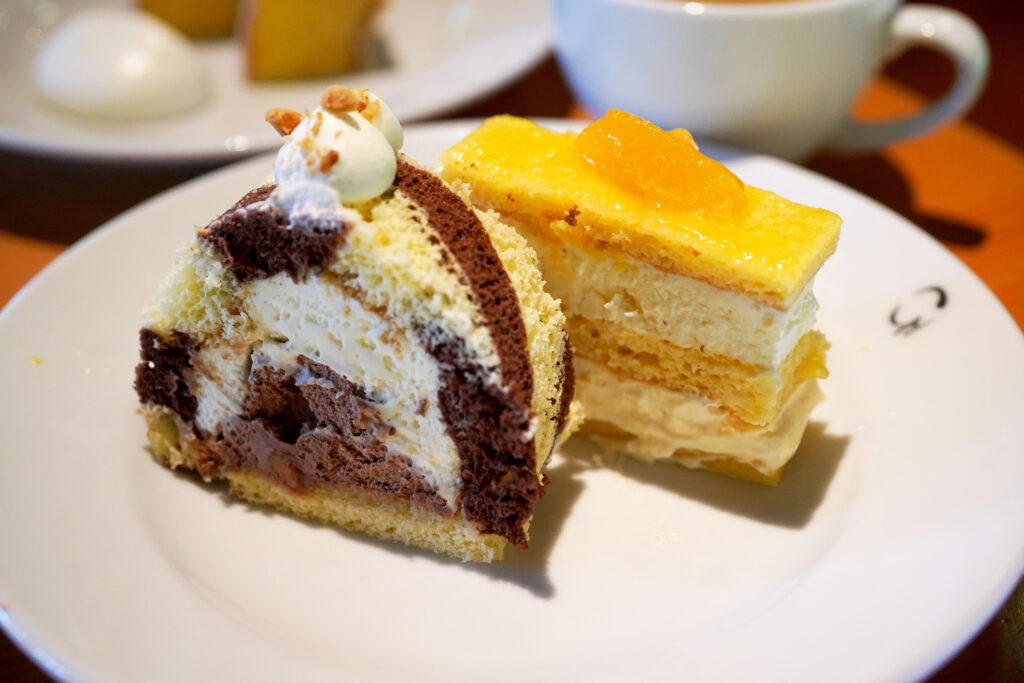 画像：よっしー@関西グルメ　ケーキセット　1,650円（税込）