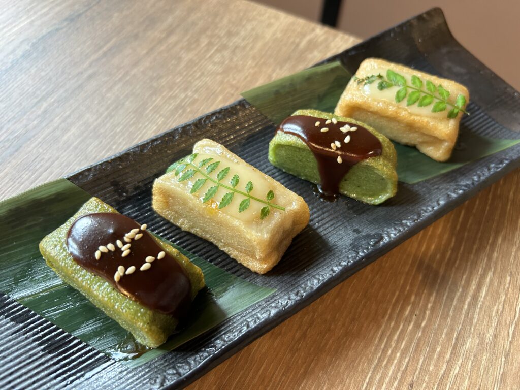 画像：よっしー＠関西グルメ　京生麩の田楽　890円（税別）