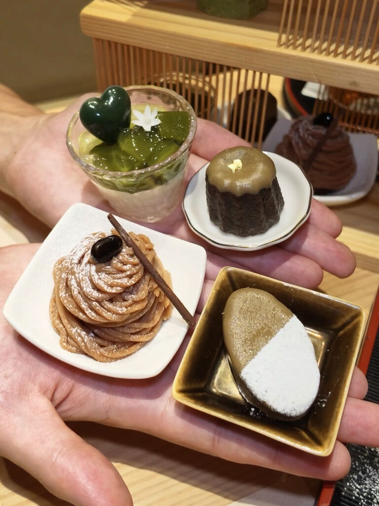 茶想 もりた園 なんば店 秋の茶フタヌーンティー®セット ~PREMIUM~